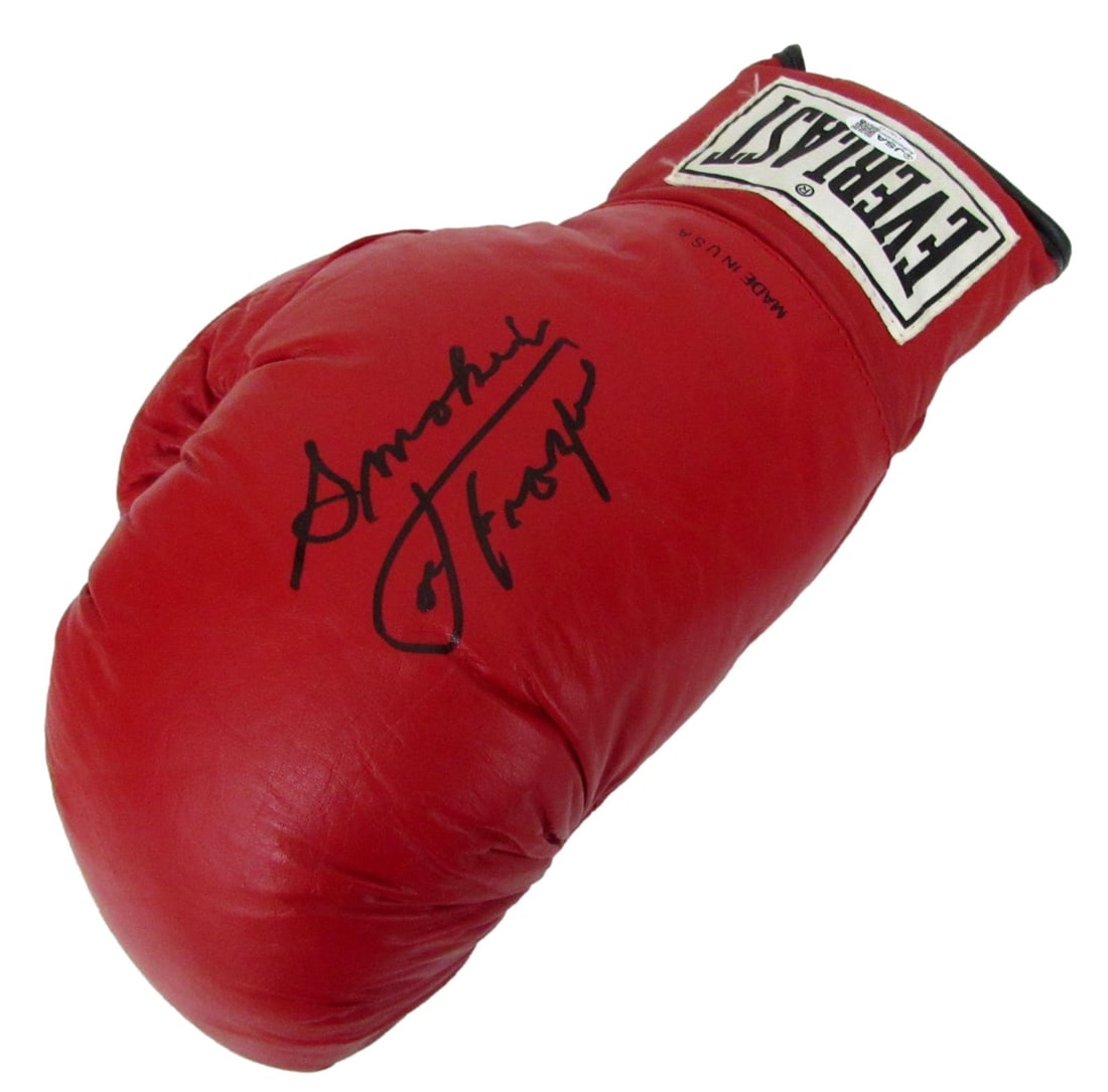 Everlast Boxing Glove Signed Left JSA Inscribed By Joe Frazier (1 of 4)