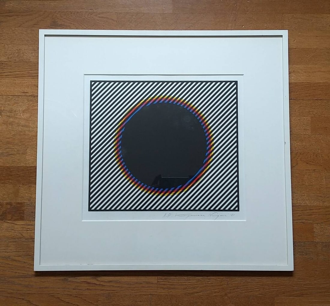 Kazumasa Nagai Lithograph 1981 with Framed Signed Art Print Storage Box: Kazumasa Nagai Lithograph 1981 with Framed Signed Art Print Storage Box Item Specifics: Artist: NAGAI KAZUMASA Product Disclaimer: Please review the full description and photos. Lithographs may be pla