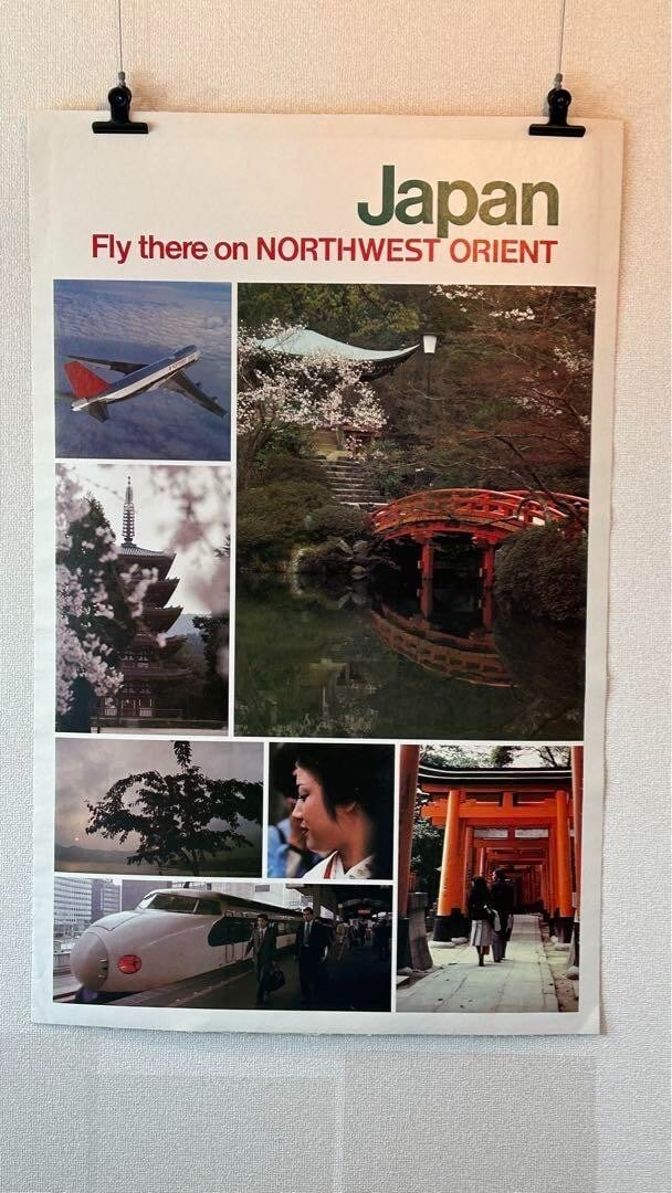 Vintage Poster Japan Linen Backed Orient Airlines Northwest: Vintage Poster Japan Linen Backed Orient Airlines Northwest Item Specifics: Type: Poster Airline: Northwest Product Disclaimer: Please review the full description and photos. Lithographs may be plate-
