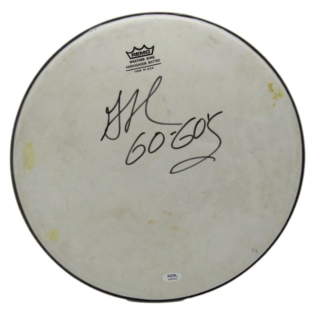 Gina Schock Go-Go's Drummer Signed/ Autographed Drum Head PSA/ DNA 204918: Gina Schock Go-Go's Drummer Signed/ Autographed Drum Head PSA/ DNA 204918 Item Specifics: Autograph Authentication: Professional Sports (PSA/DNA) Industry: Music Object Type: Drumhead