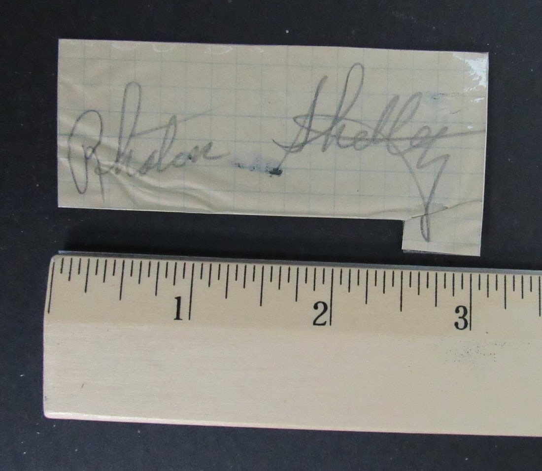 Dodgers Brooklyn d 1993 Rhoten Furman Shetley Cut Signed 150201 (1 of 1)