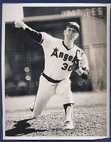 Wire Press Photo of Nolan Ryan Angels United 8x10 (1 of 1)