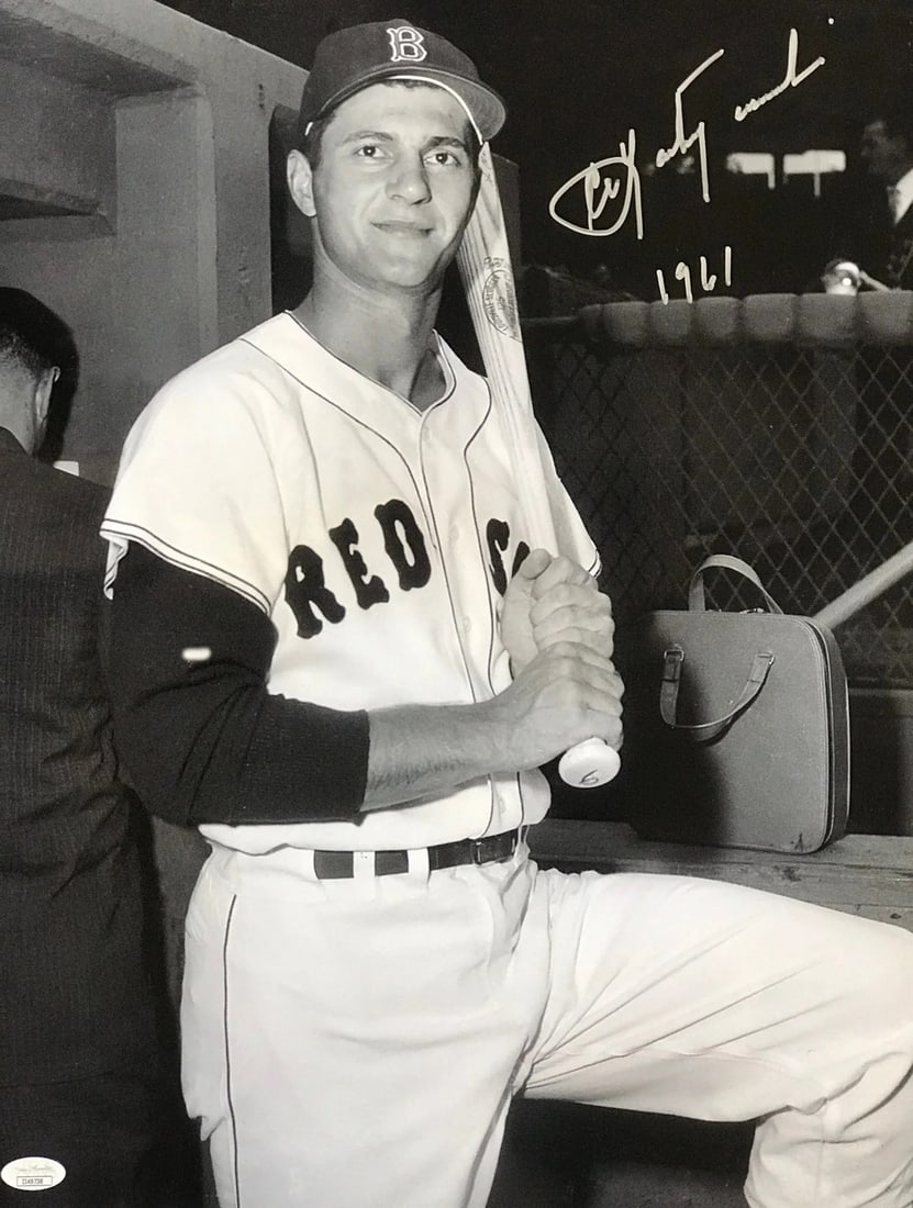 Carl Yastrzemski Autographed Photo 16x20 JSA (1 of 1)