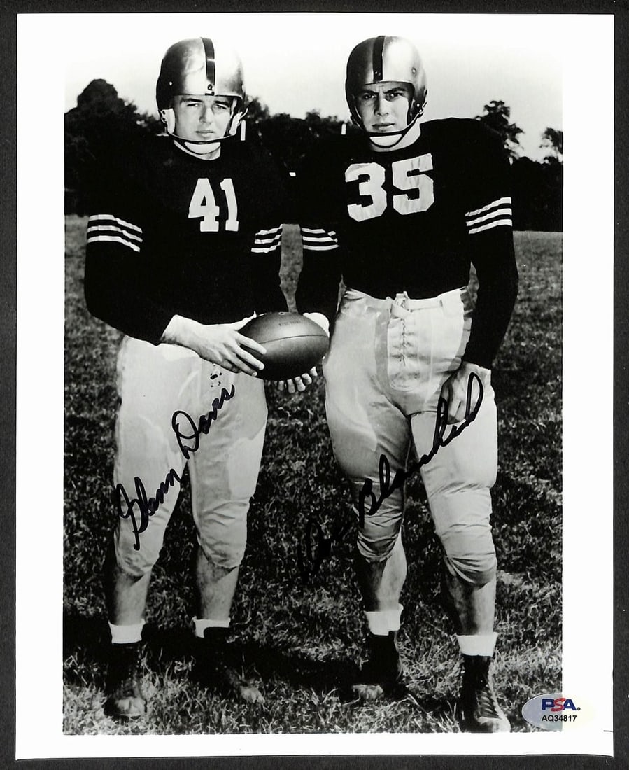 Glenn Davis & Doc Blanchard Signed 8x10 Photo ARMY Heisman Winners PSA/ DNA 0777 (1 of 1)