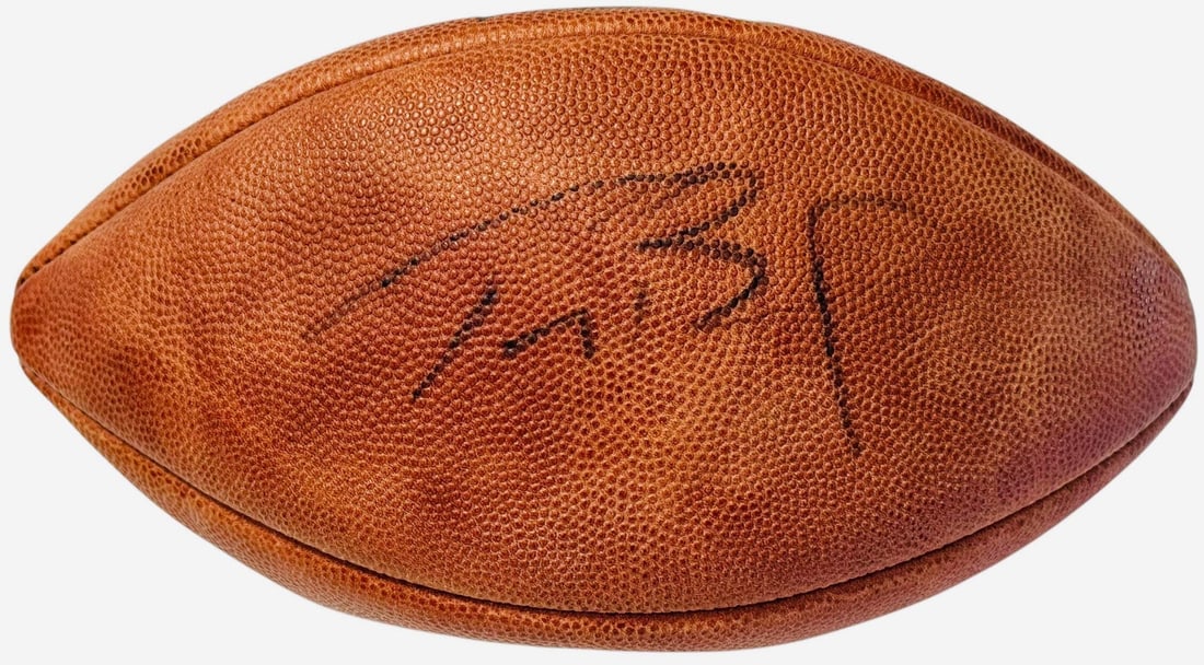 Super Bowl Official Autographed Tom Brady Wilson NFL Football (1 of 4)