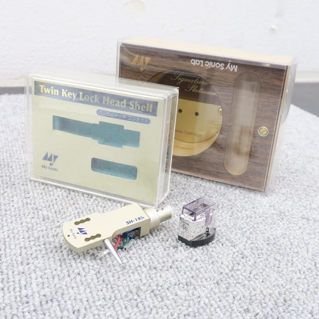 My Sonic Lab Signature Platinum head shell SH-1RH MC Cartridge Tested Working: My Sonic Lab Signature Platinum head shell SH-1RH MC Cartridge Tested Working Item Specifics: Non-Domestic Product: No Custom Bundle: No Modified Item: No Brand: My Sonic Lab Product Disclaimer: Measu