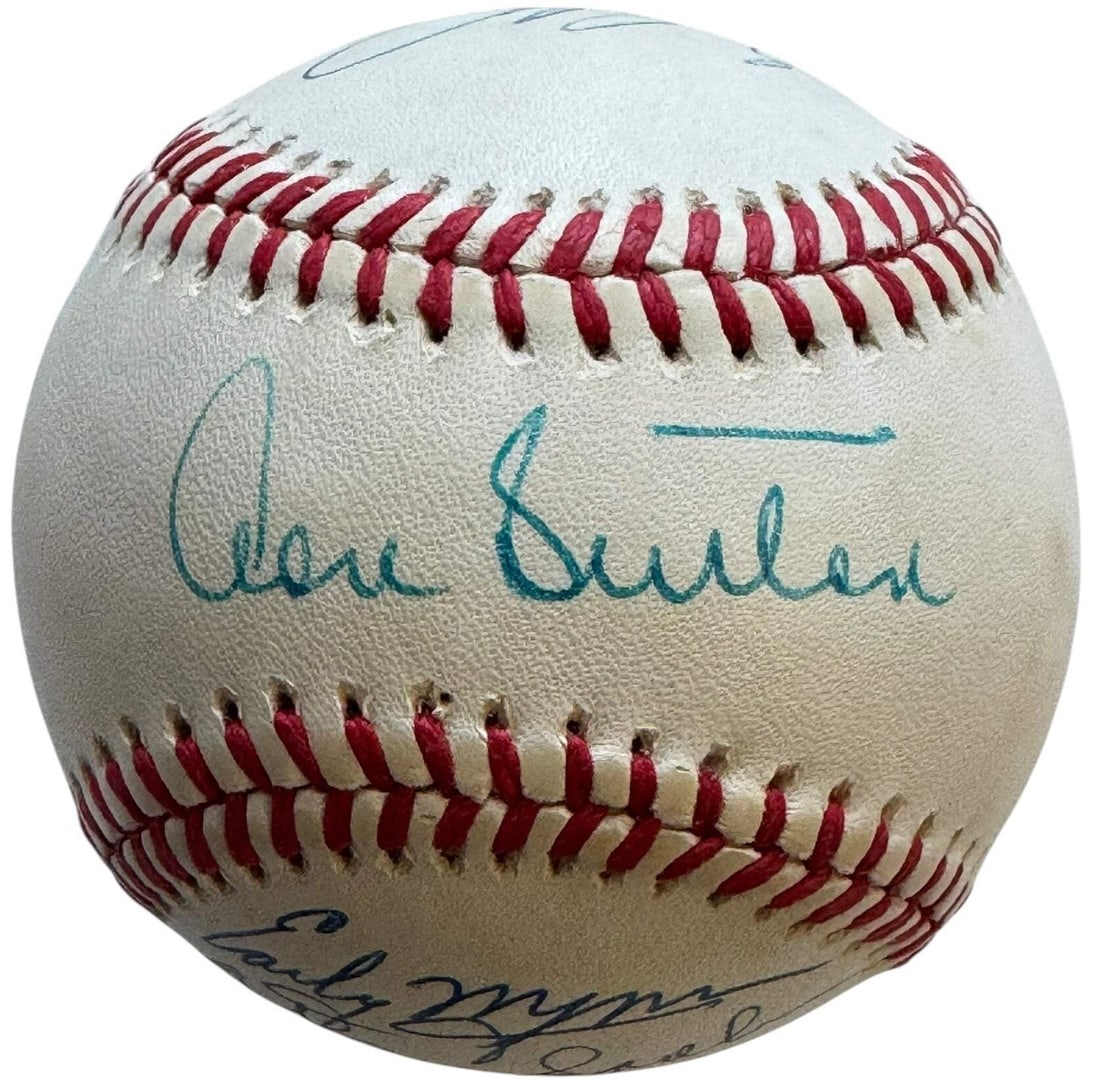 300 Win Club Autographed Official American League Baseball (PSA Auto Grade 9) (1 of 4)