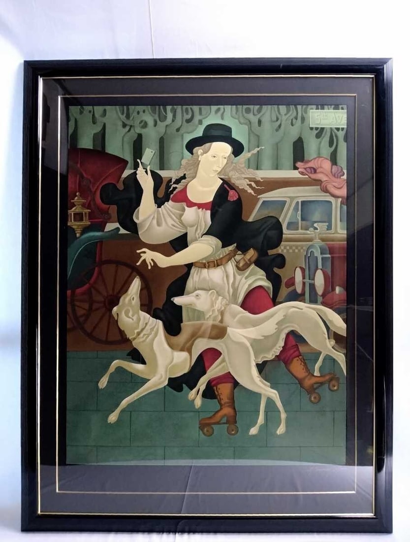 Janet and Emmanuel Snitkovsky " FifthAve "Original Silkscreen Ukrainian art: Janet and Emmanuel Snitkovsky " FifthAve "Original Silkscreen Ukrainian art Item Specifics: Artist: Emmanuel & Janet Snitkovsky Signed By: Emmanuel & Janet Snitkovsky Size: Medium Signed: Yes