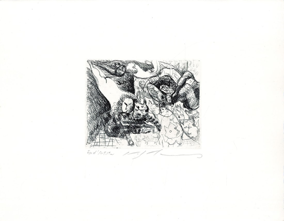 Masuo Ikeda 1958 Copper Print Etching My Virginity Signed EA Ed 30 Raisonne 84: Masuo Ikeda 1958 Copper Print Etching My Virginity Signed EA Ed 30 Raisonne 84 Item Specifics: Artist: Masuo Ikeda Subject: Abstract Modernism Material: Etching on Paper Style: Japanese Product Discla