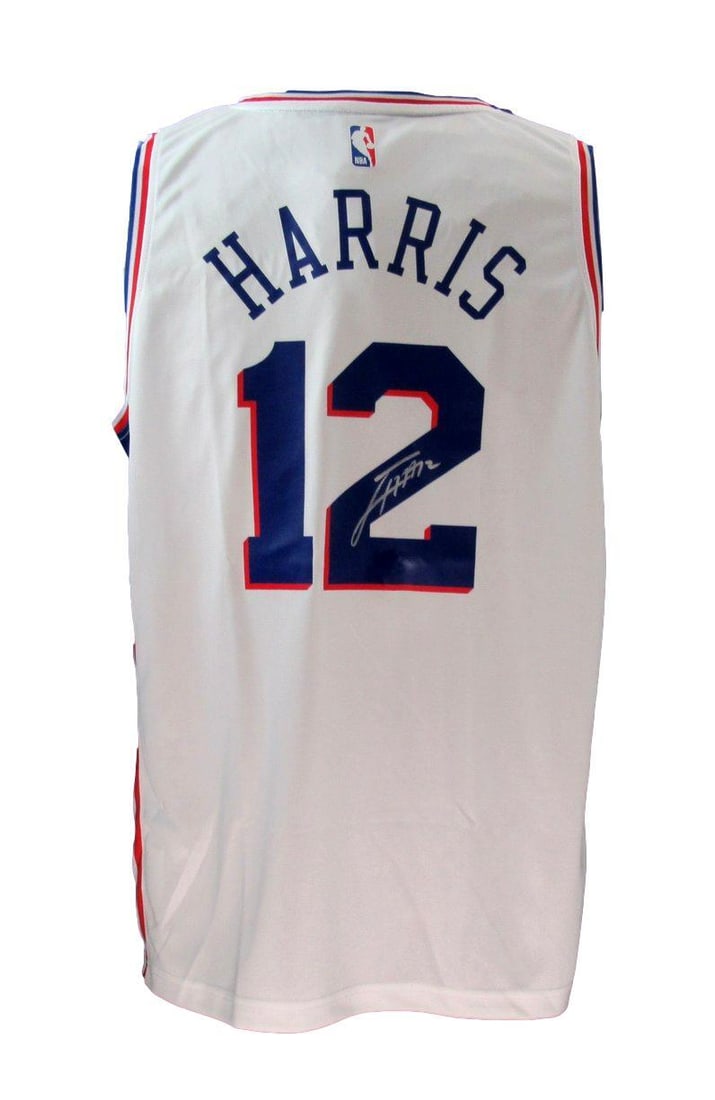 Tobias Harris 76ers Autographed Fanatics Jersey Beckett 186802: Tobias Harris 76ers Autographed Fanatics Jersey Beckett 186802 Item Specifics: Autograph Authentication: Beckett Original/Reprint: Original Product: Jersey Team: Philadelphia 76ers League: NBA Signed: