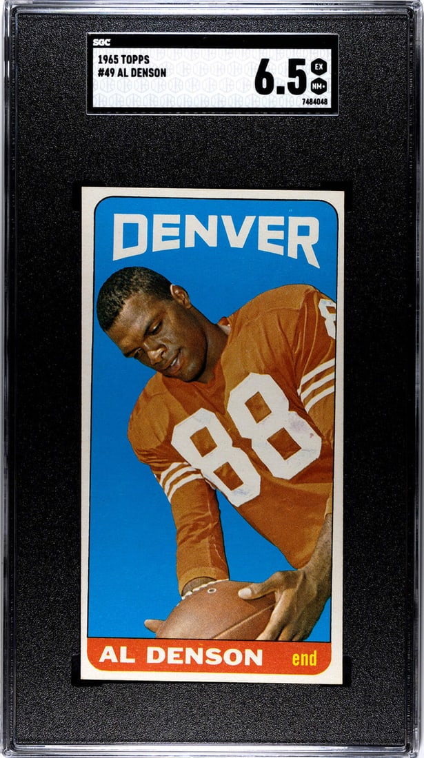 Topps 6.5 #49 Al Denson 1965 (1 of 2)