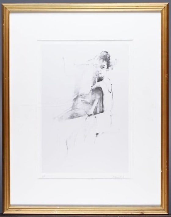 Original Etching Signed Framed Art Print Robert Heindel Alessa Drafeli (1 of 9)