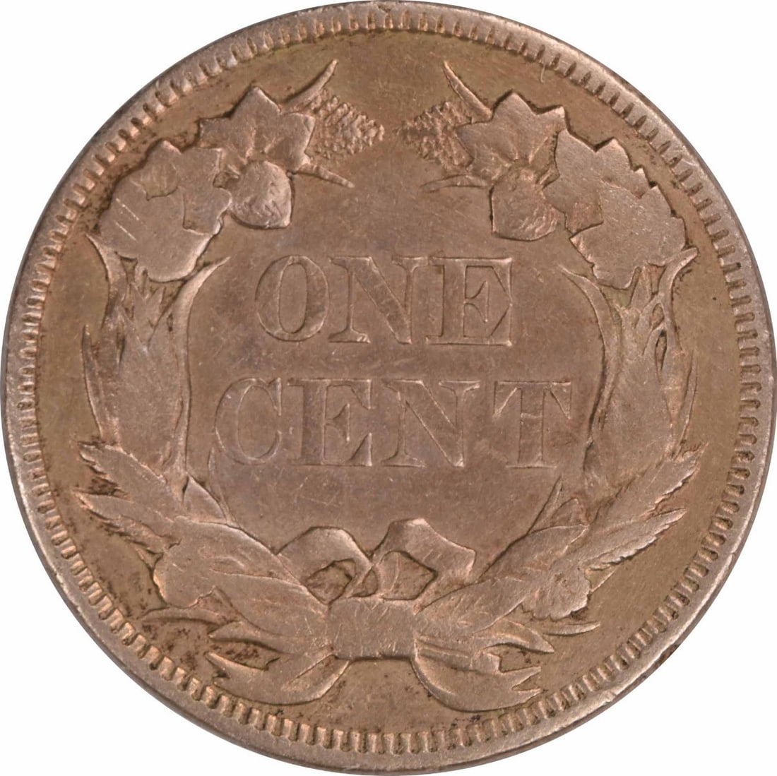 Uncertified Cent Eagle Flying 1857 - 2