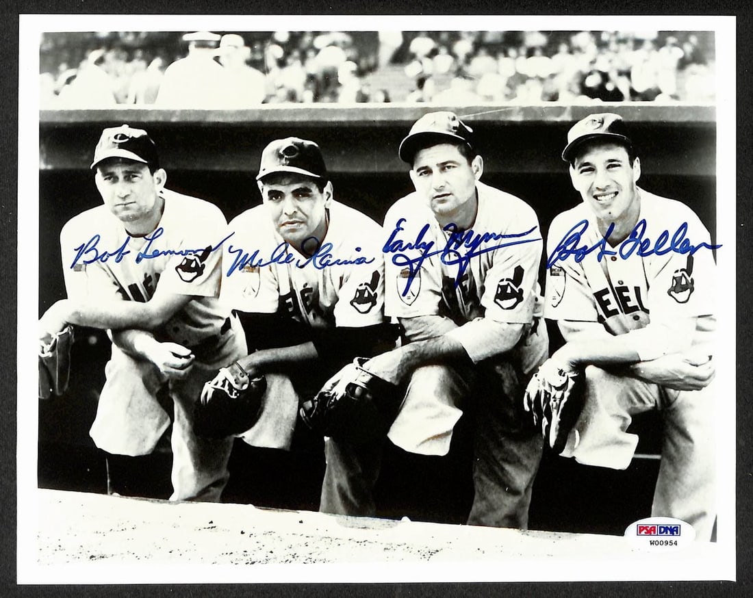 Game Winners Multi Signed Indians 1954 Cleveland PSA DNA Photo 8x10: Game Winners Multi Signed Indians 1954 Cleveland PSA DNA Photo 8x10 Item Specifics: Original/Reprint: Original Product: Photo Sport: Baseball League: MLB Product Disclaimer: Not affiliated with any te