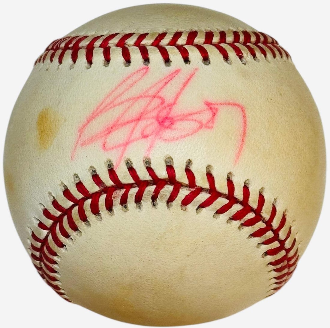 American League Official Baseball Autographed Bo Jackson: American League Official Baseball Autographed Bo Jackson Bo Jackson's signature shines across the sweet spot of this official American League baseball, bearing the mark of James Spence Authentication 