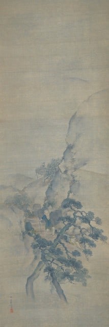 Antique Japanese Hanging Scroll Okubo Ikkyu Painting Woodcutter Kikori zu: Antique Japanese Hanging Scroll Okubo Ikkyu Painting Woodcutter Kikori zu Item Specifics: Artist: Okubo Ikkyu Subject: Woodcutter Material: Ink and color on paper Style: Japanese Year Of Production: 2