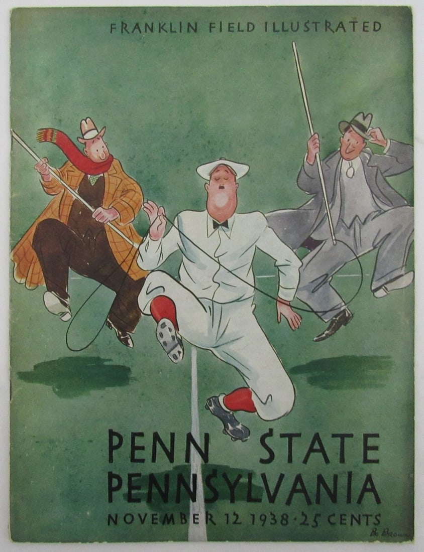 Lions 1938 Nittany State Vintage Program Football College Penn 137047: Lions 1938 Nittany State Vintage Program Football College Penn 137047 Original 1938 Penn State Nittany Lions vintage football program, a piece of college football history featuring the iconic team fro