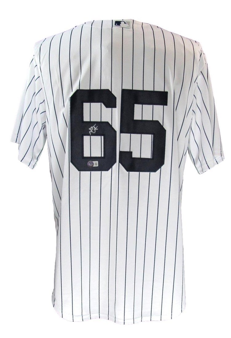 Cortez Authentic Autographed MLB Yankees Beckett 177523 Jersey Baseball (1 of 5)