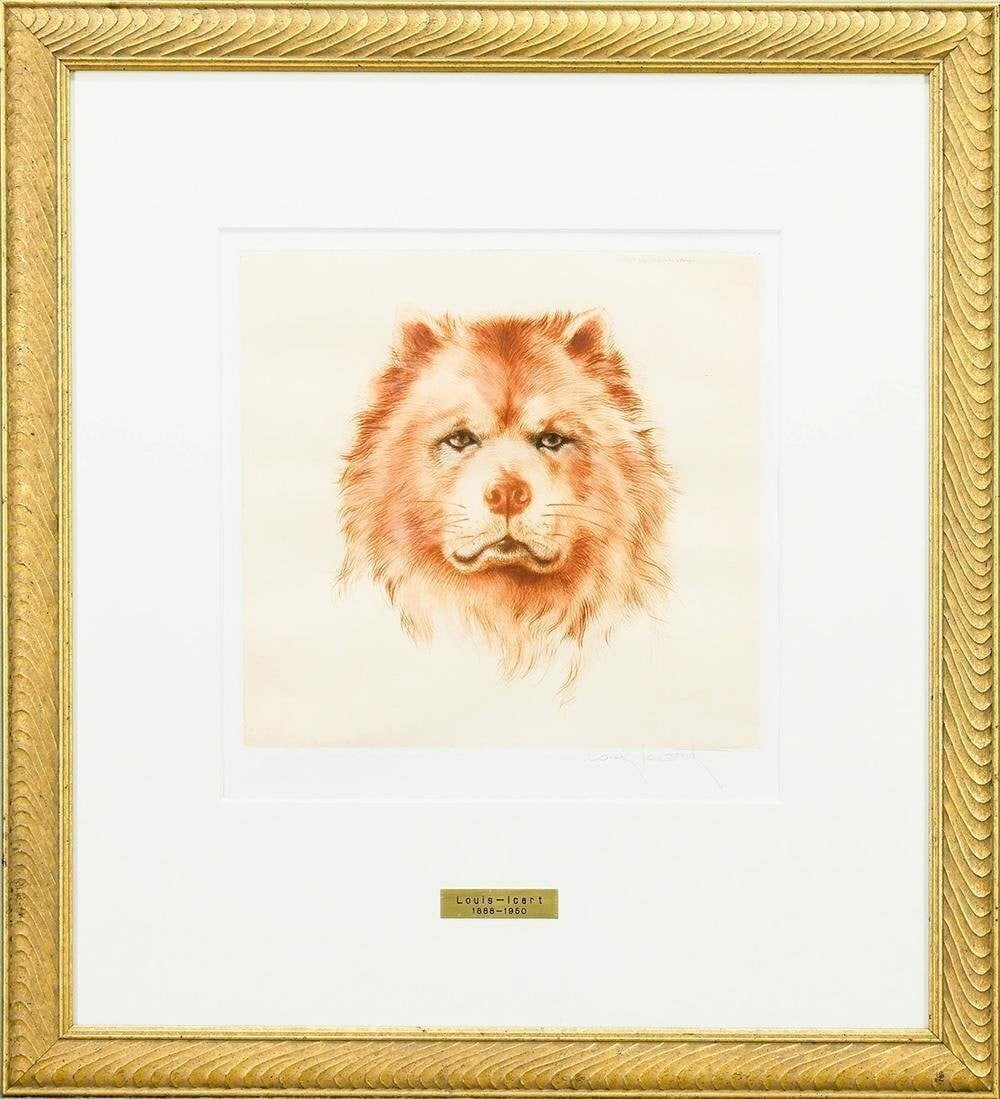 Louis Icart Dollar Mon Chien 1929 Copperplate Print Hand Signed Framed Art: Louis Icart Dollar Mon Chien 1929 Copperplate Print Hand Signed Framed Art Item Specifics: Unit Of Sale: Single Piece Artist: Louis Icart Signed By: Louis Icart Image Orientation: Portrait Size: Mediu