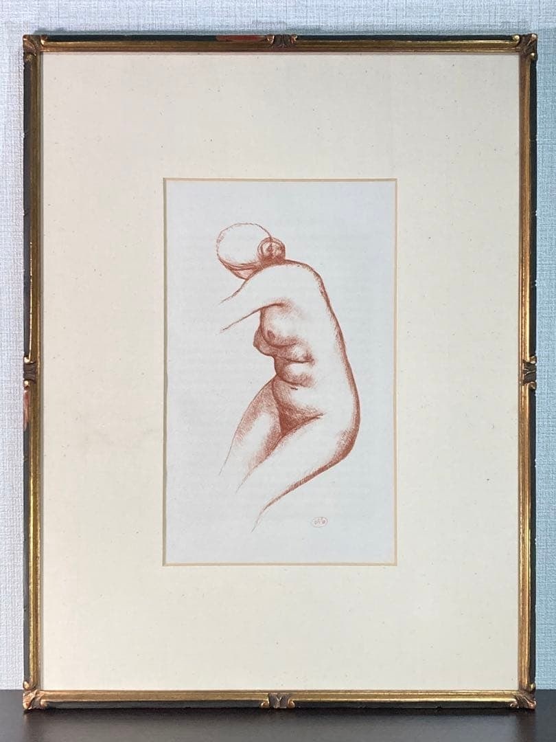 Aristide Maillol Signed Nude Framed Lithograph 130/ 225 LArt dAimer II: Aristide Maillol Signed Nude Framed Lithograph 130/ 225 LArt dAimer II Item Specifics: Artist: Aristide Maillol Unit Of Sale: Single Piece Image Orientation: Portrait Signed: Yes Size: Medium Material