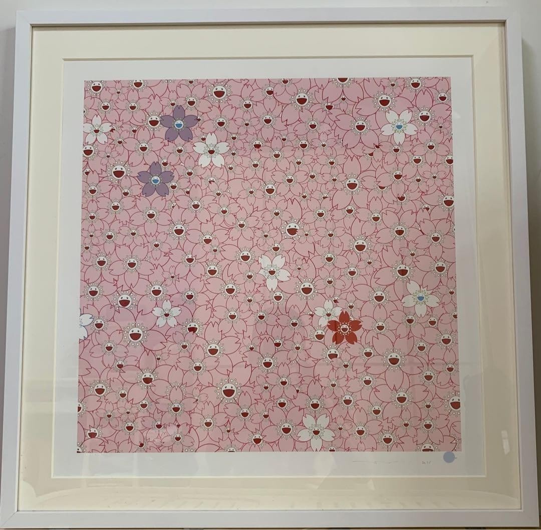 Takashi Murakami Sakura Silkscreen Cleveland Museum 2025 Signed ED300 Framed: Takashi Murakami Sakura Silkscreen Cleveland Museum 2025 Signed ED300 Framed Item Specifics: Artist: Takashi Murakami Unit Of Sale: Single Piece Signed: Yes Title: Sakura Material: Paper Framing: Fram