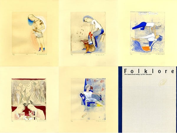 Etching Portfolio Folklore Signed Haruki Murakami 1990 Art Print: Etching Portfolio Folklore Signed Haruki Murakami 1990 Art Print Item Specifics: Artist: Yoko Yamamoto Subject: Japanese print Material: Paper Ink Watercolor Style: Japanese Size: 24 x 20 cm Year Of P