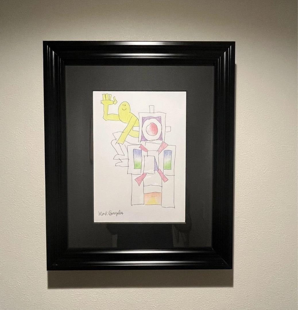 MARK GONZALES GONZ Original Art Signed Authentic work limited edition Rare: MARK GONZALES GONZ Original Art Signed Authentic work limited edition Rare Item Specifics: Artist: Mark Gonzales Unit Of Sale: Single Piece Signed By: Mark Gonzales Signed: Yes Material: Paper Framing