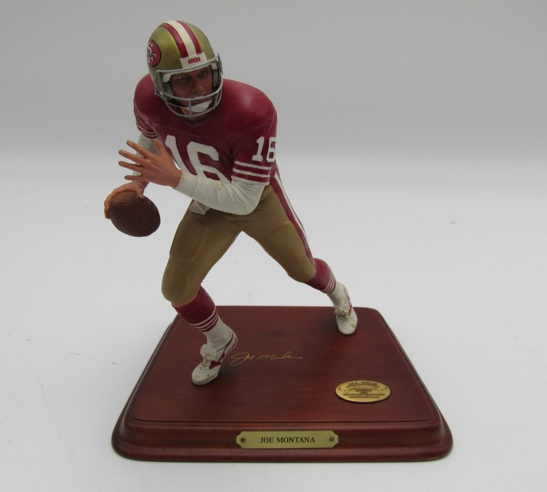 Joe Montana Danbury Mint All Star Figurine San Francisco 49ers 196805 (1 of 5)
