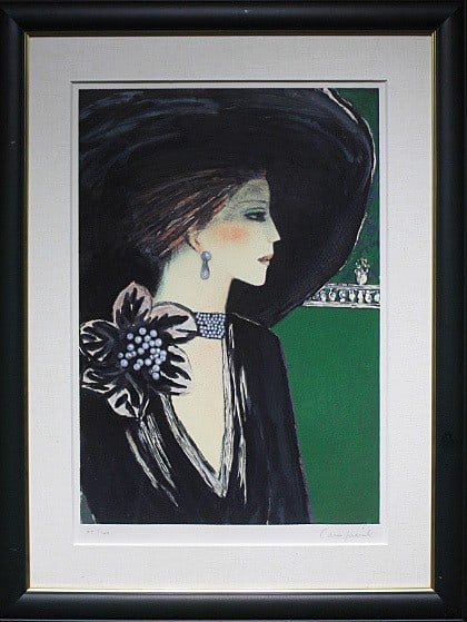 Woman Framed Art Signed Pearl Jean Pierre Lithograph 75/ 200: Woman Framed Art Signed Pearl Jean Pierre Lithograph 75/ 200 Item Specifics: Unit Of Sale: Single Piece Artist: Jean Pierre Cassigneul Signed By: Jean Pierre Cassigneul Image Orientation: Portrait Siz