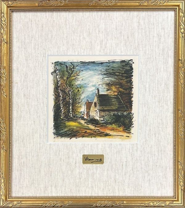 Original Lithograph by Maurice de Vlaminck, Haute Folie, 1964: Original Lithograph by Maurice de Vlaminck, Haute Folie, 1964 Item Specifics: Artist: Maurice de Vlaminck Unit Of Sale: Single Piece Signed: No Size: Small Material: Paper Framing: Framed Original/Lic