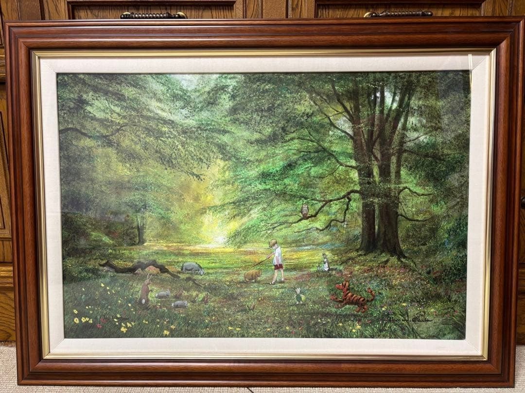 Ellenshaw Signed Limited Art 95 Pooh of Pooh Knighting Disney (1 of 8)