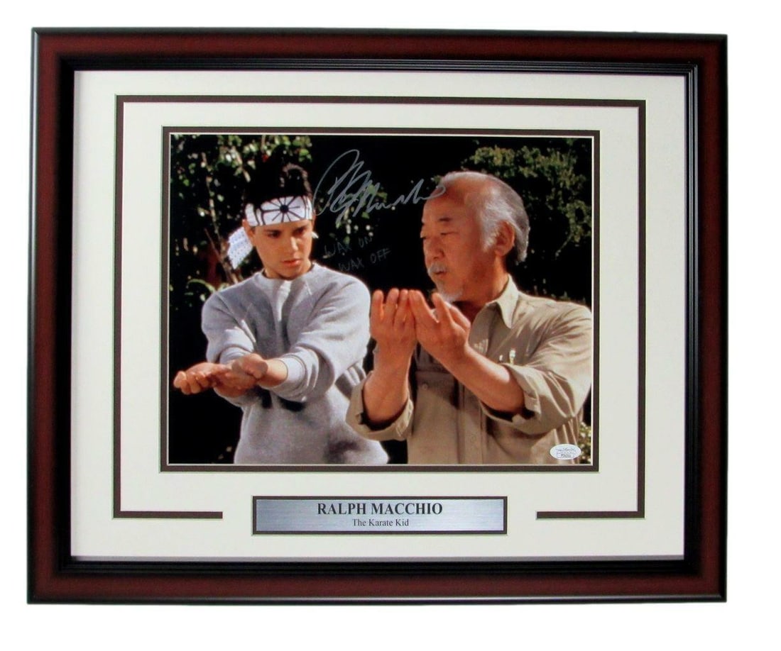 Ralph Macchio "The Karate Kid" Signed/ Autographed 11x14 Photo Framed JSA 164777: Ralph Macchio "The Karate Kid" Signed/ Autographed 11x14 Photo Framed JSA 164777 Item Specifics: Autograph Authentication: JSA Industry: Movies Original/Reproduction: Original Original/Reprint: Origin