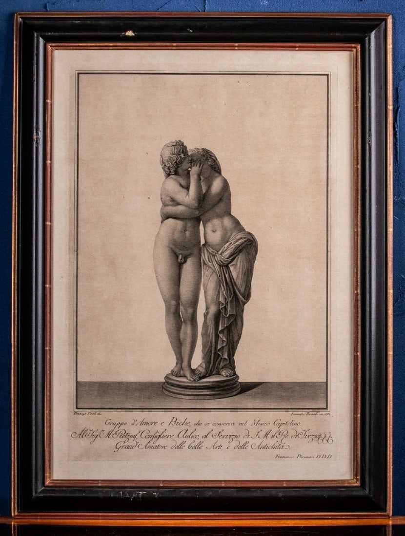 Master Etching Framed Antique Old Psyche Cupid Francesco: Master Etching Framed Antique Old Psyche Cupid Francesco Item Specifics: Artist: Francesco Piranesi Signed By: Francesco Piranesi Signed: Yes Size: Medium Material: Paper Framing: Framed Region Of Ori