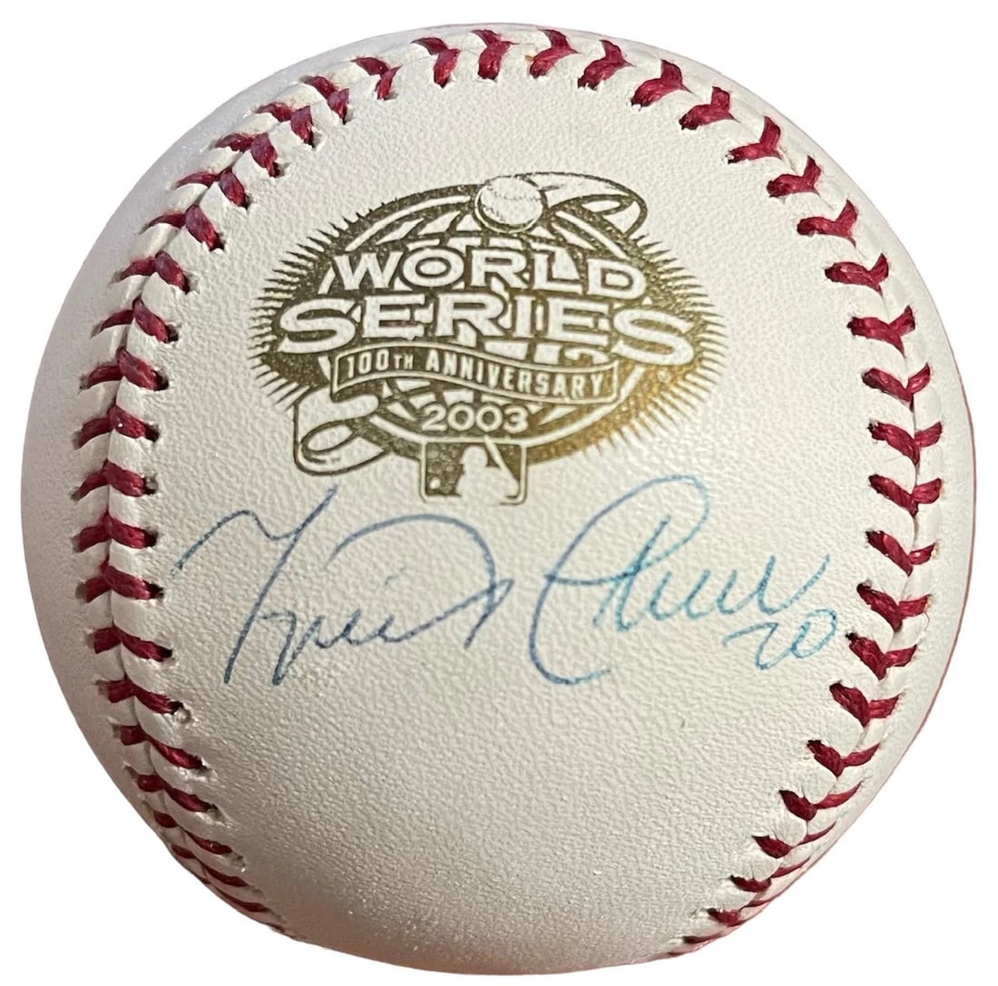 Miguel Cabrera baseball major league official autographed 2003 World Series: Miguel Cabrera baseball major league official autographed 2003 World Series Item Specifics: Brand: James Spence Authentication (JSA) Miguel Cabrera Autographed Official Major League 2003 World Series 
