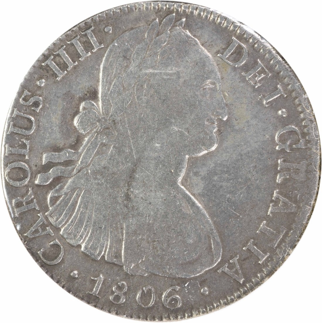 1795 Mo TH Mexico 8 Reales KM109 VF Uncertified (1 of 2)