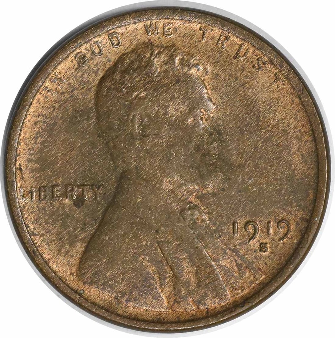 1919-S Lincoln Cent Choice BU Uncertified: 1919-S Lincoln Cent Choice BU Uncertified Choice BU Uncertified 1919-S Lincoln Cent features a Choice BU grade, indicating excellent condition, and is certified as Uncirculated, showcasing its origina