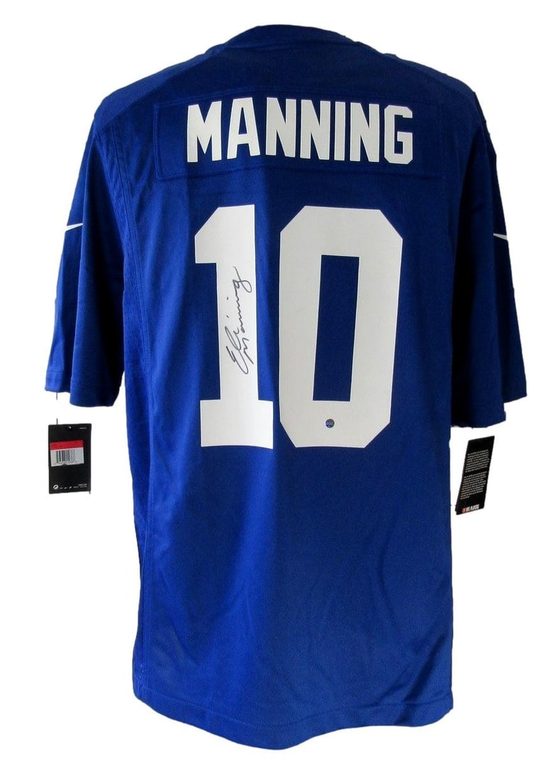 Manning Eli Autographed Giants New York Nike Jersey Steiner XHC40 (1 of 6)