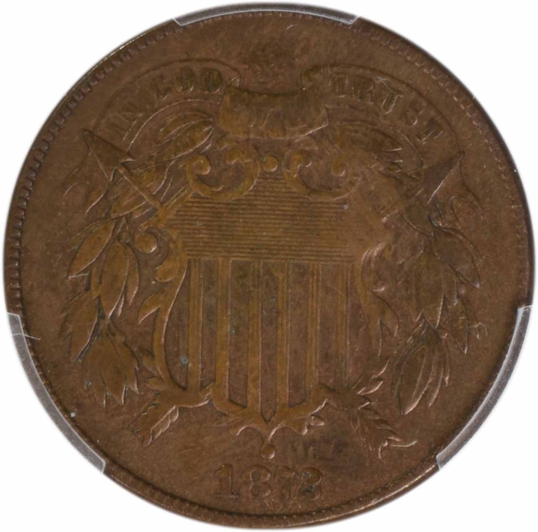 Piece Two Cent 1872 VF25 PCGS - 2