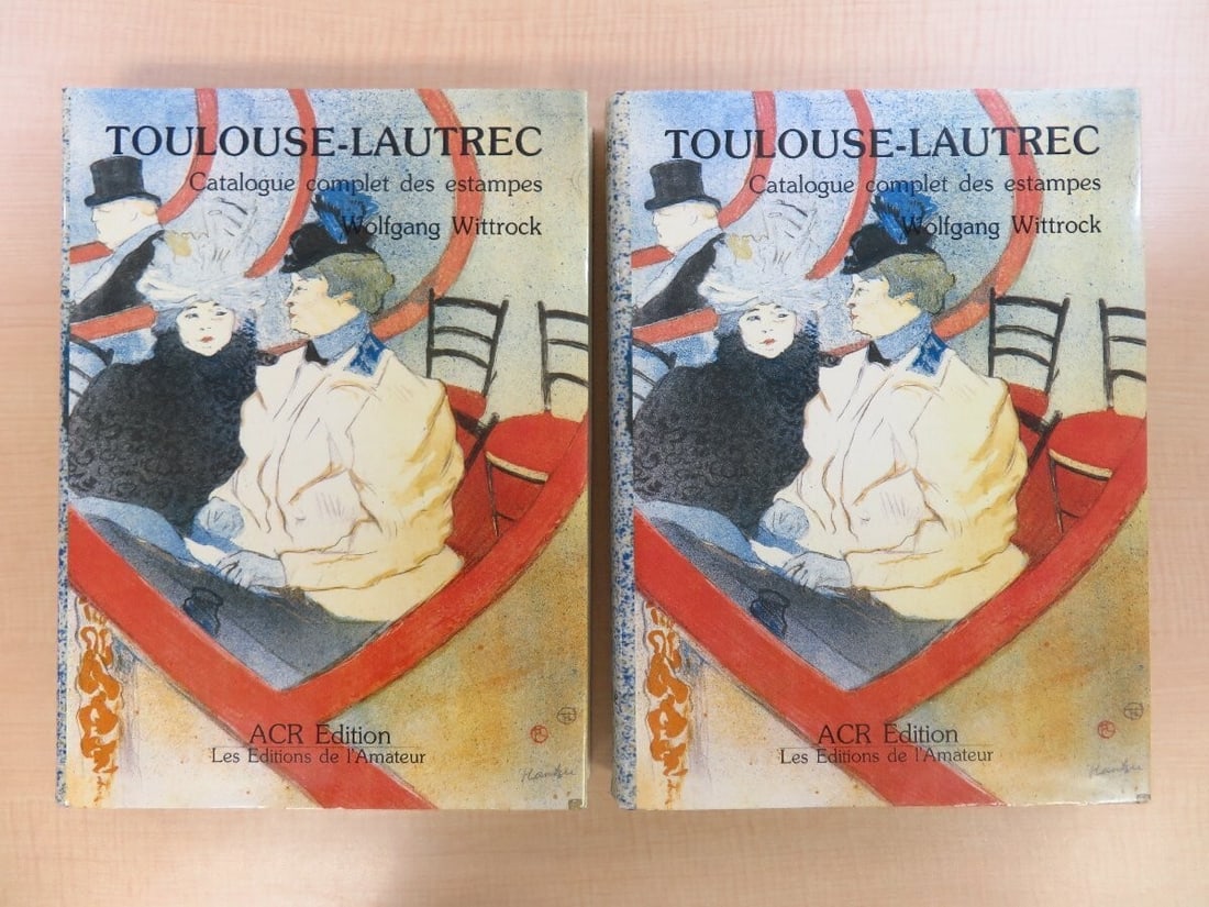 Toulouse-Lautrec. Catalogue Complet des Estampes by Wolfgang Wittrock 1985 1st (1 of 10)