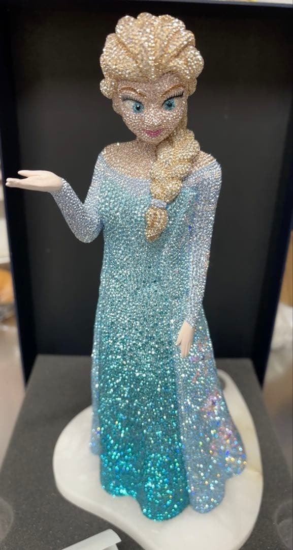 Disney Arribas Brothers Elsa Jeweled Figurine Crystal LE 188 COA 10.5in (1 of 5)