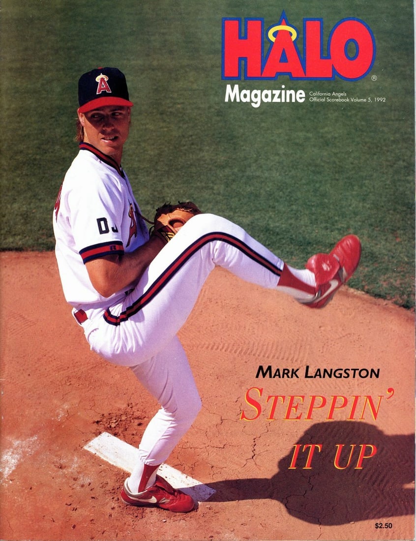 1992 Angels vs. Royals Program/ Scorecard 9-30-92 George Brett 3, 000th Hit 167360: 1992 Angels vs. Royals Program/ Scorecard 9-30-92 George Brett 3, 000th Hit 167360 Original 1992 Angels vs. Royals Program/ Scorecard from the historic game where George Brett achieved his 3,000th hit