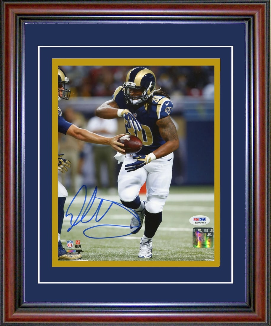Gurley Todd Autographed Framed Photo 8x10 PSA (1 of 2)