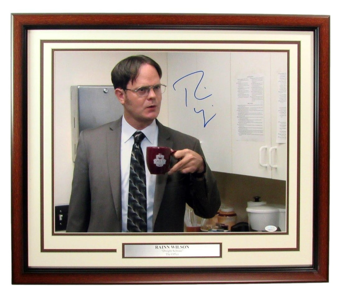 Rainn Wilson Signed/ Auto 16x20 Photo "The Office" Framed JSA 188782: Rainn Wilson Signed/ Auto 16x20 Photo "The Office" Framed JSA 188782 Item Specifics: Autograph Authentication: James Spence (JSA) Industry: Television Object Type: Photo Original/Reproduction: Origina