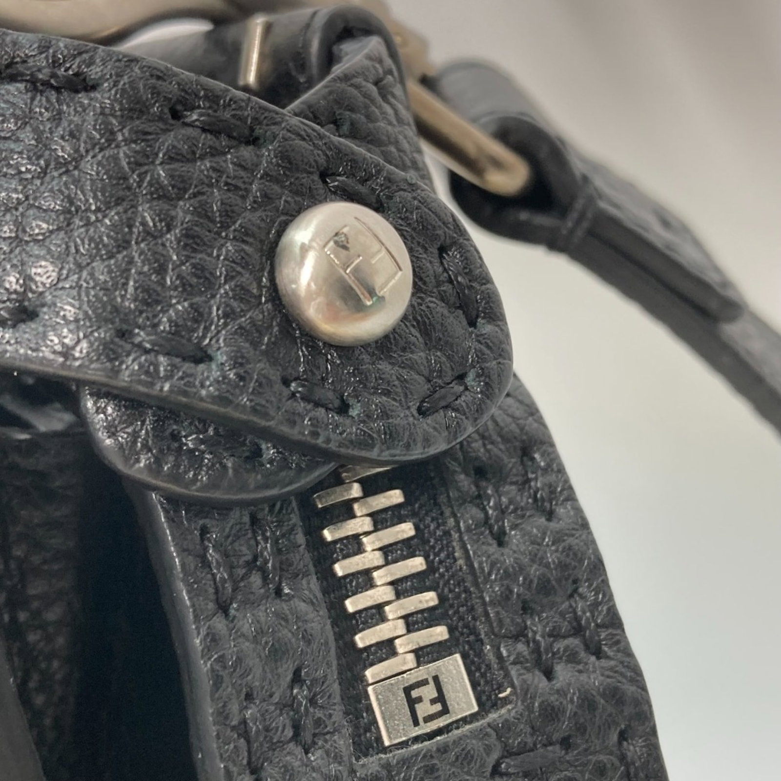 FENDI Handbag Leather - 14