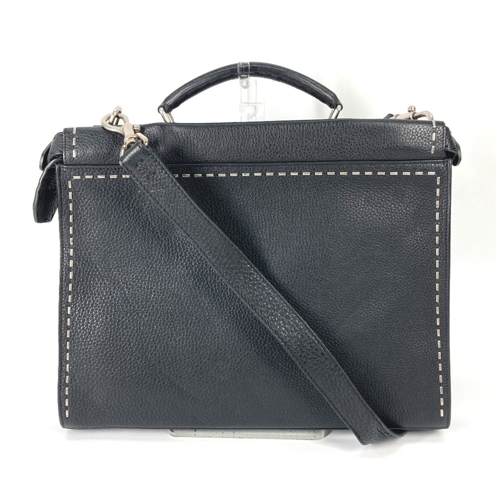 FENDI Handbag Leather - 2