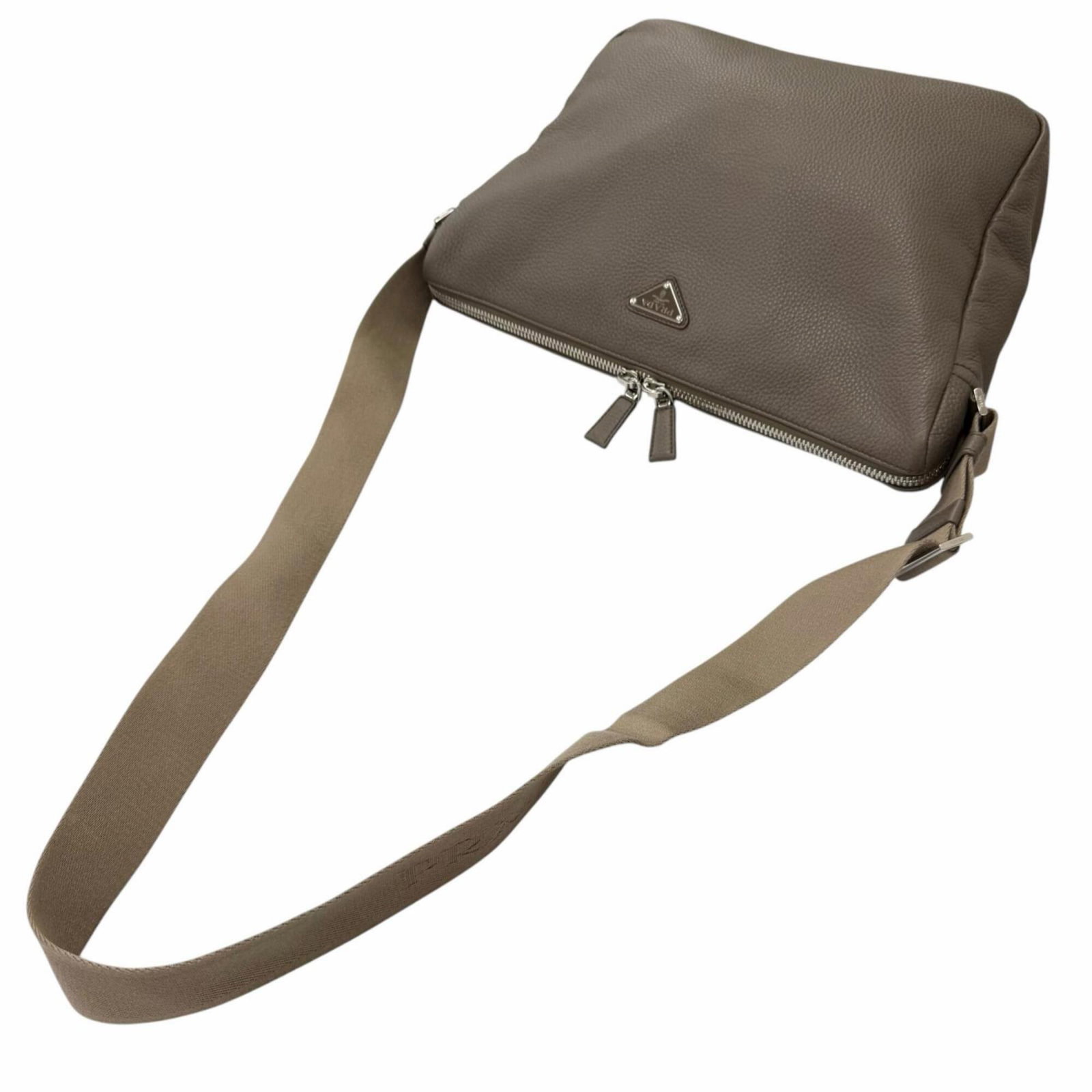 PRADA Shoulder Bag Leather - 4