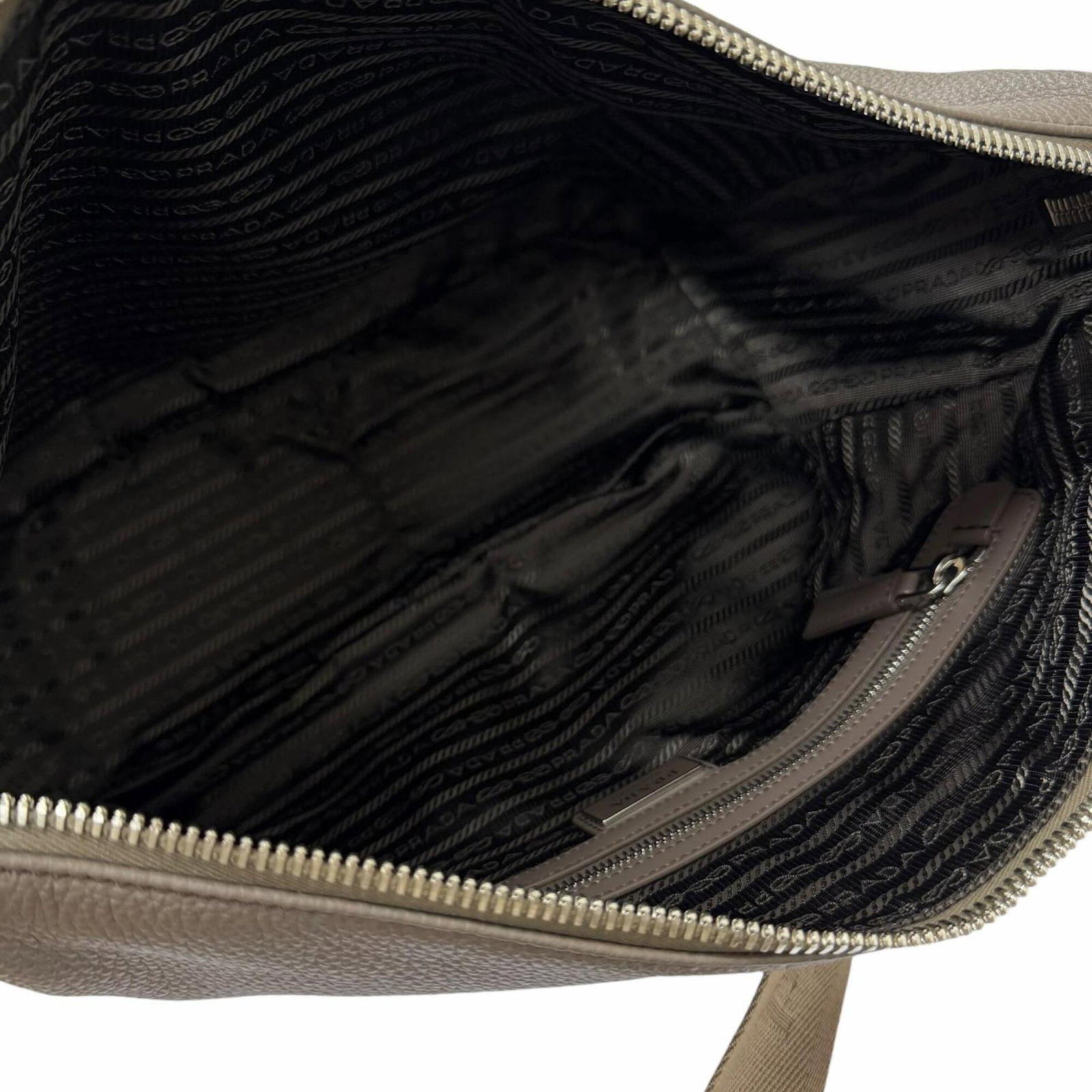 PRADA Shoulder Bag Leather - 7