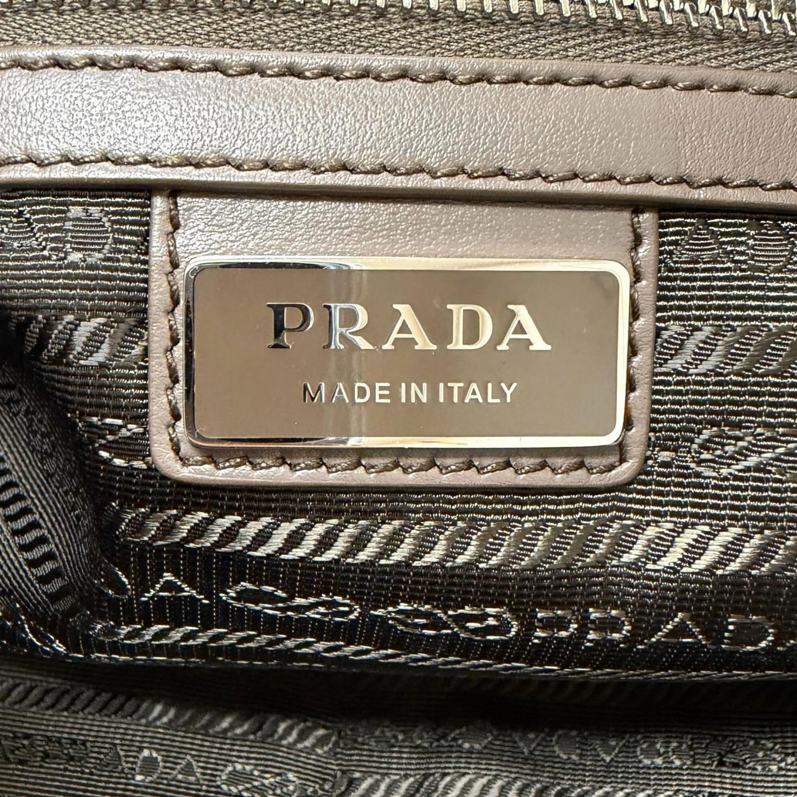 PRADA Shoulder Bag Leather - 9