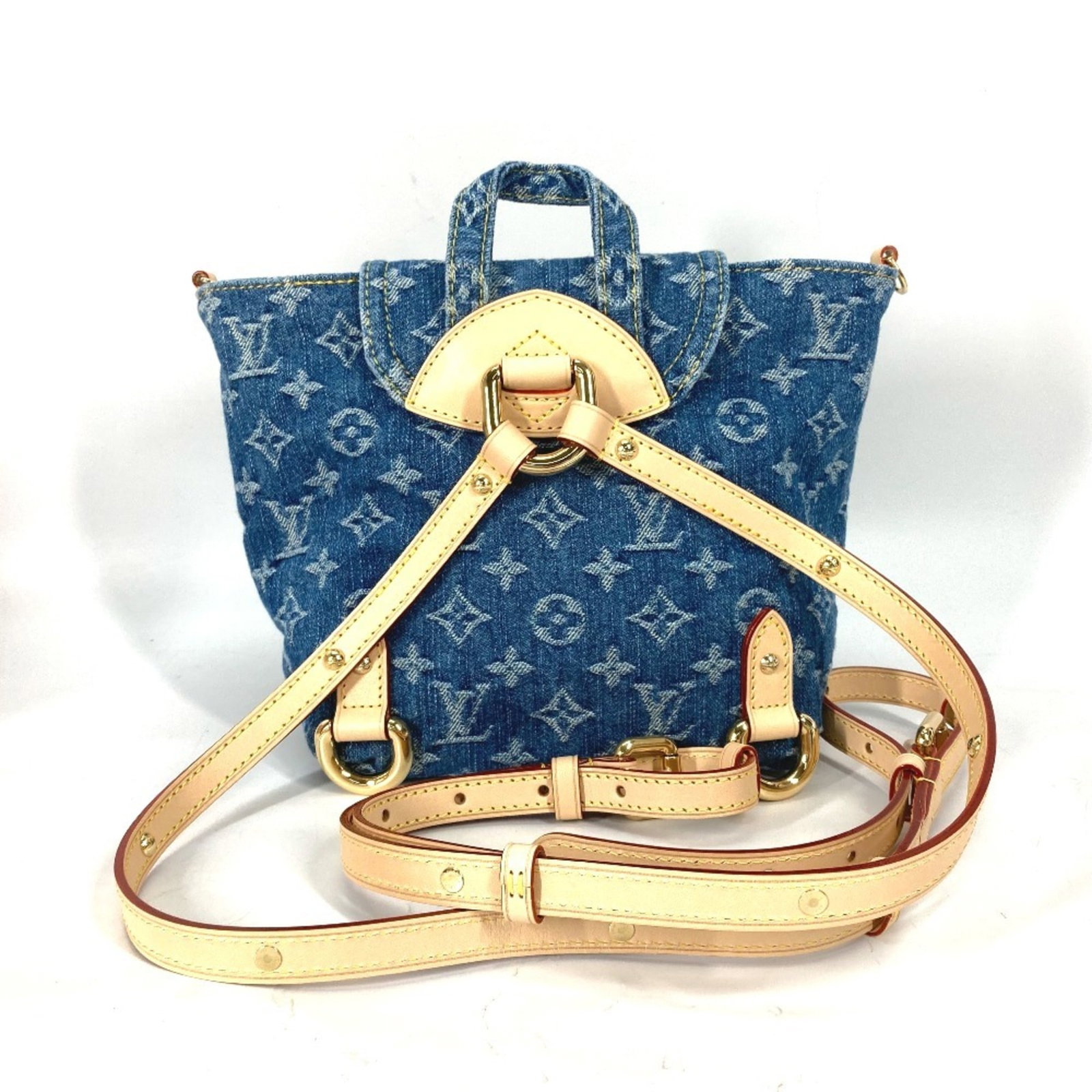 LOUIS VUITTON Backpack Monogram Denim - 2