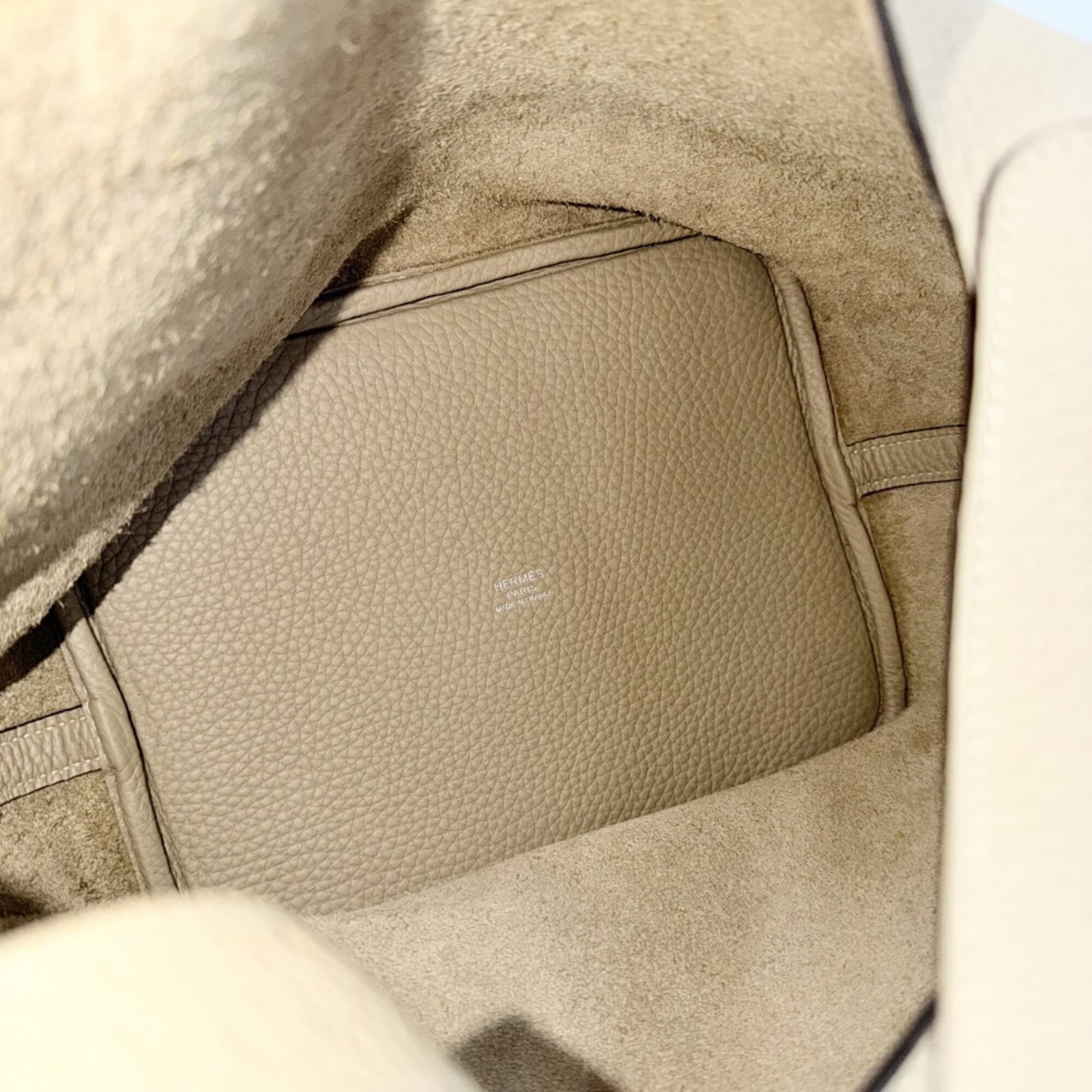 HERMES Handbag Beige - 4
